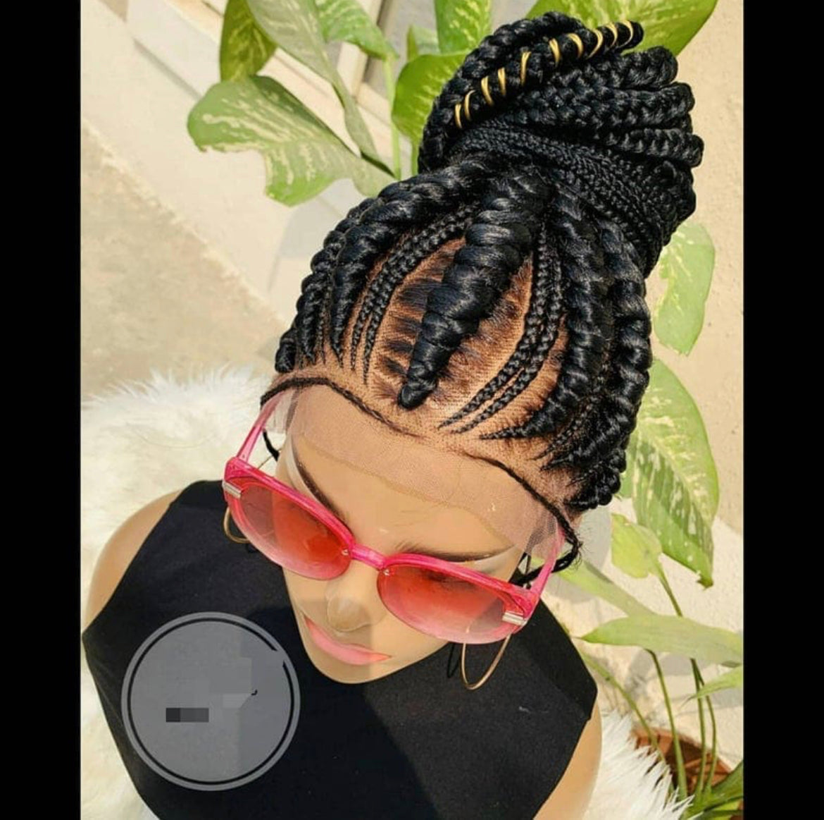 Conrow full hd lace wig