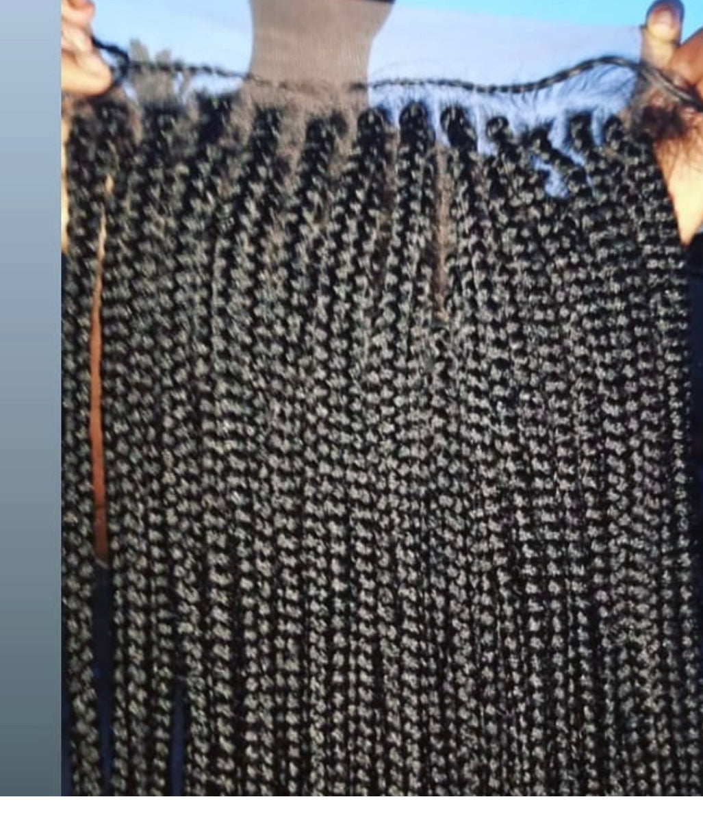 Sally custom knotless braid